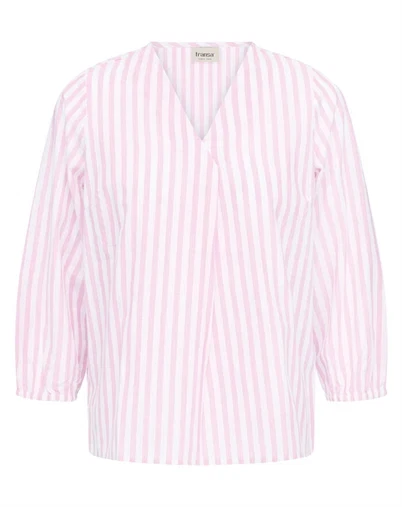 Fransa - FRCatona Bluse 1 - Cameo Pink Stripe
